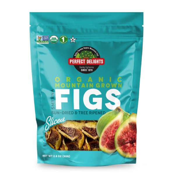 Organic Mountain Grown Sliced Figs