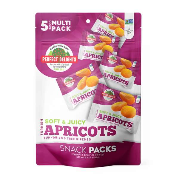 Soft & Juicy Apricots 5x50g