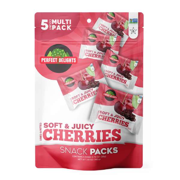 Soft & Juicy Dried Cherries 5x20g