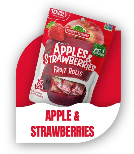 Apple & Strawberry Fruit Rolls