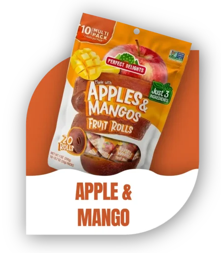 Apple & Mango Fruit Rolls