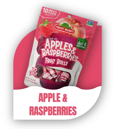 Apple & Raspberry Fruit Rolls