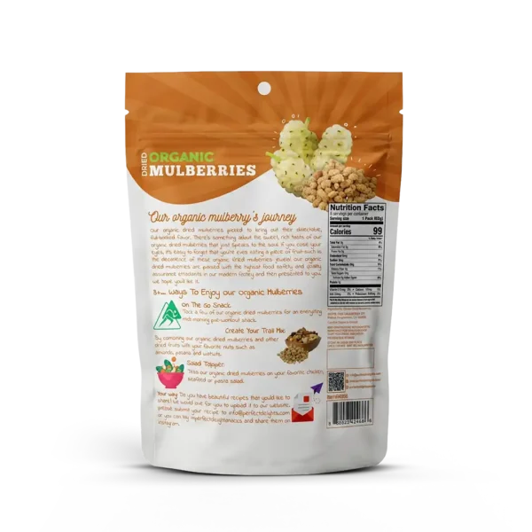Organic Dried Mulberries Multipack