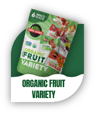 Organic Dried Fruits Variety Pack