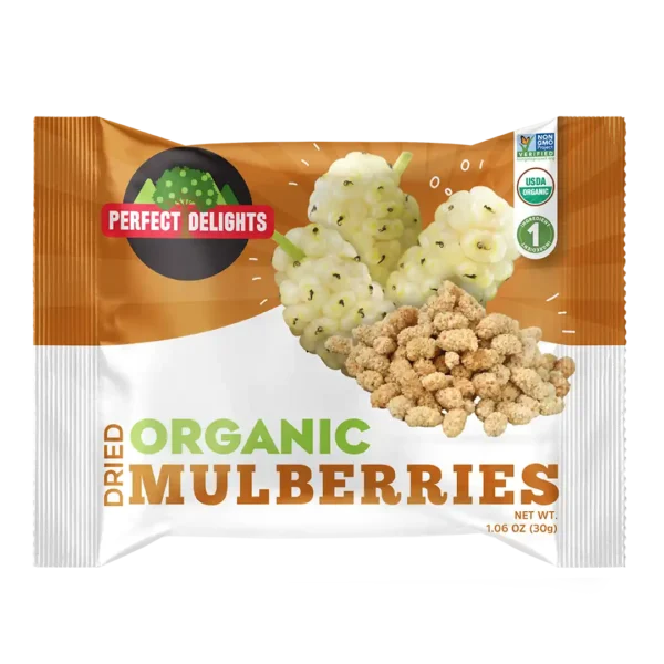 Organic Dried Mulberries Multipack