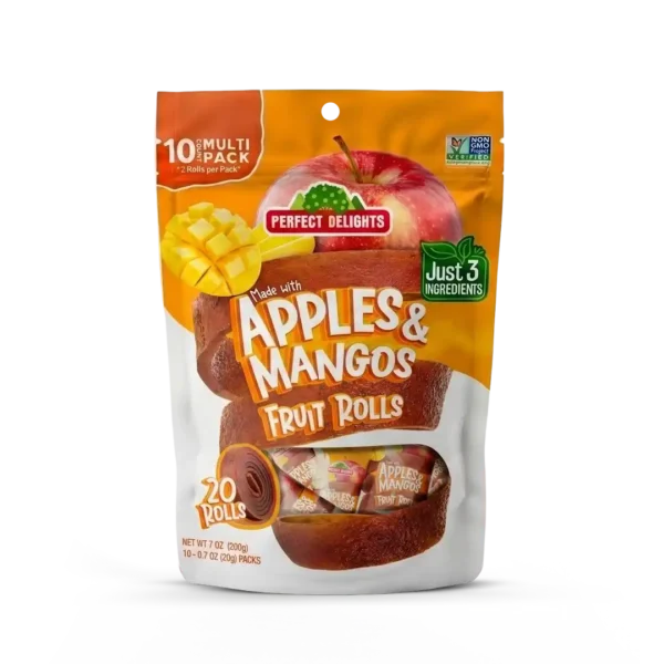Apple & Mango Fruit Rolls