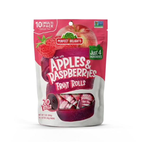 Apple & Raspberry Fruit Rolls