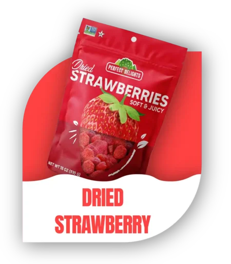 Soft & Juicy Sun-Dried Strawberries