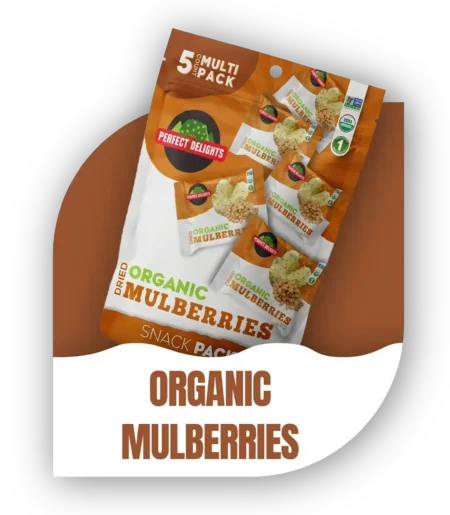Organic Dried Mulberries Multipack