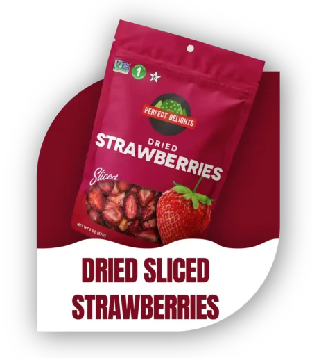 Organic Sliced Strawberries