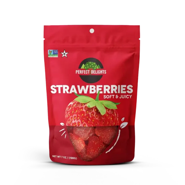 Soft & Juicy Sun-Dried Strawberries