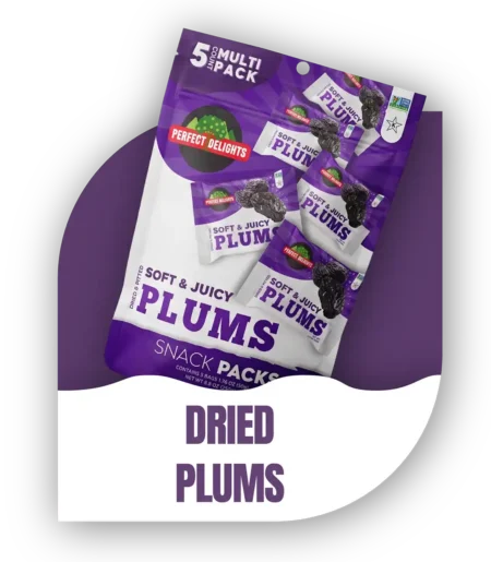 Soft & Juicy Dried Plums