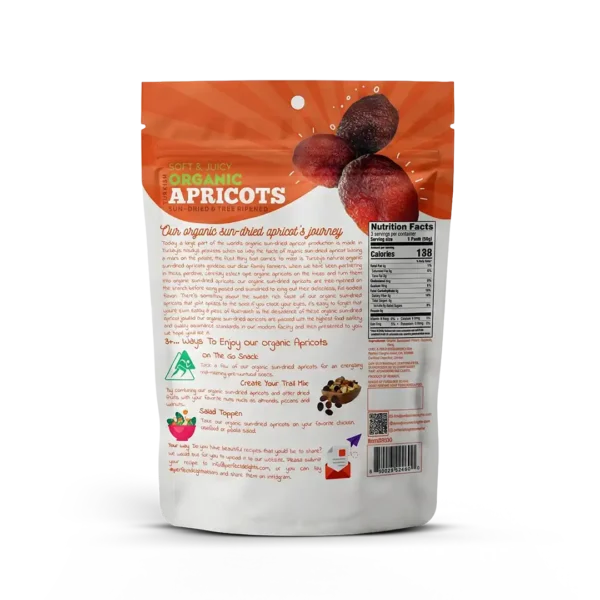 Turkish Organic Sun-Dried Apricots Multipack